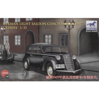 1:35 German Light Saloon Coach Model 1937