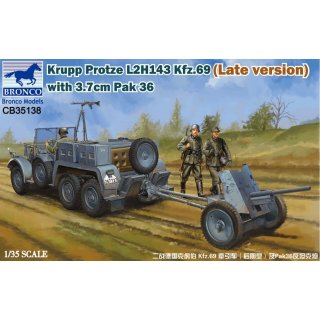 1:35 Krupp Protze L2H143 Kfz.69 & 3,7cm Pak36