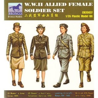 1:35 Allied Female Soldier Set  WW2