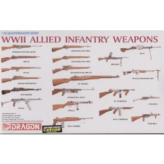 1:35 Allied Infantry Weapons WW2