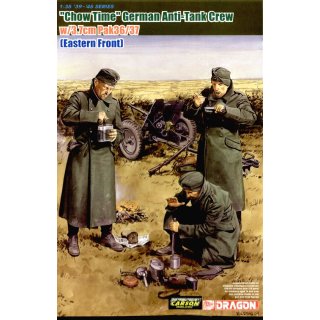 1:35 Chow Time German Anti Tank Crew & 3,7cm Pak36/37