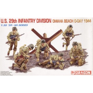1:35 US 29th Infantry Division Omaha Beach  D-Day 1945