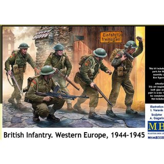 1:35 British Infantry. Western Europe. 1944-1945