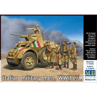 1:35 Italian military men,WWII era