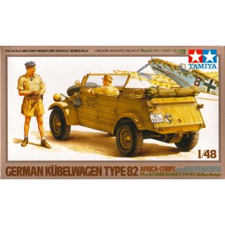 1:48 German Kübelwagen Type82 Africa-Corps