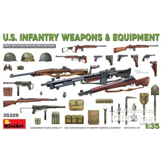 1:35 US Infanterie Waffen/Zubehör