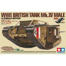1:35 WWI Brit. Panzer Mk. IV Male (mot.)