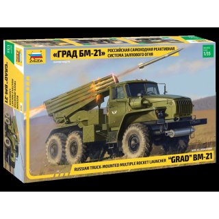 1:35 BM-21 Grad Rocket Launcher