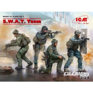 1:24 S.W.A.T. Team (4 figures)