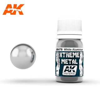 Xtreme Metal white Aluminium 30ml