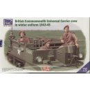 1:35 British Commonwealth Universal Carrier Crew in Winter Uniform 1943-45