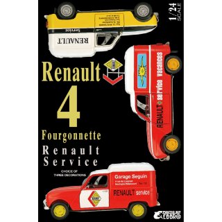 1:24 Renault 4 Fourgonnette "Renault Service"