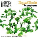 Papierpflanzen - Monstera