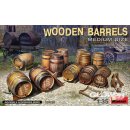 1:35 Wooden Barrels. Medium Size