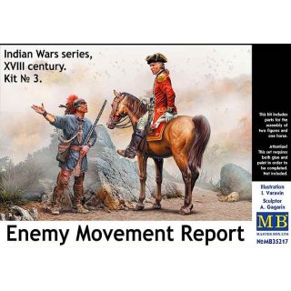 1:35 INDIAN WARS SERIES, XVIII CENTURY. KIT NO. 3