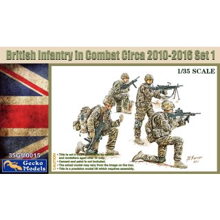 1:35 British Infantry in Combat 2010-12 Set 1