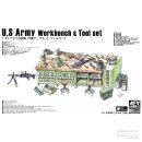 1:35 U.S Army Workbench &amp; Tool set