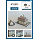 Rathaus und Backhaus Dahenfeld (1759)  HMV Modellbaubogen...